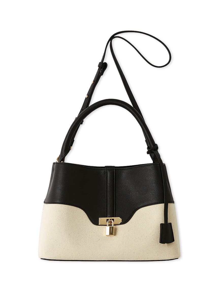 SNIDEL「パッドロックバッグ」|ハンドバッグ|