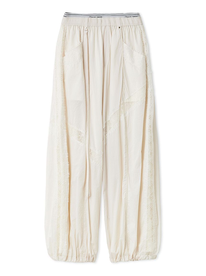 SNIDEL「【Chacott】コラボナイロンレースパンツ」|チノ|