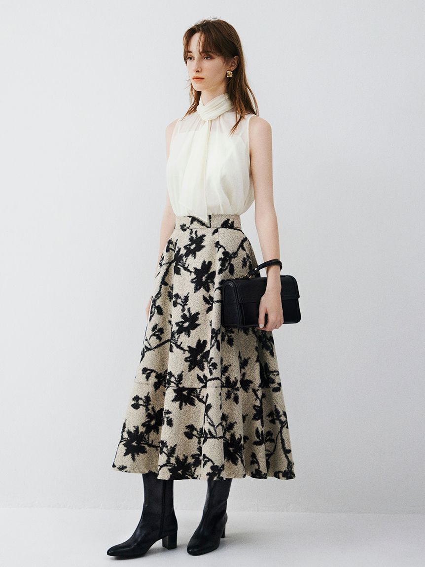 FRAY I.D「【限定カラー】シアーノースリボウタイブラウス」|シャツ・ブラウス|