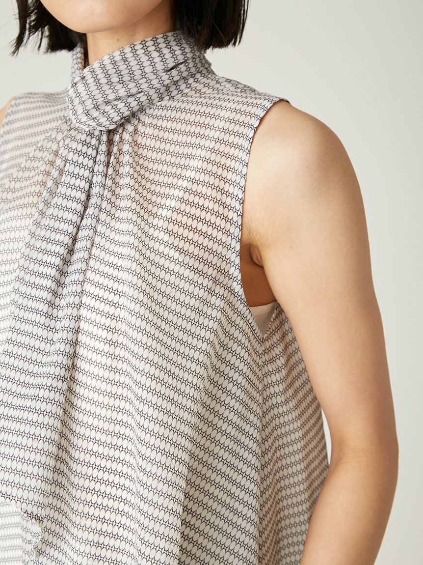 FRAY I.D「【限定カラー】シアーノースリボウタイブラウス」|シャツ・ブラウス|