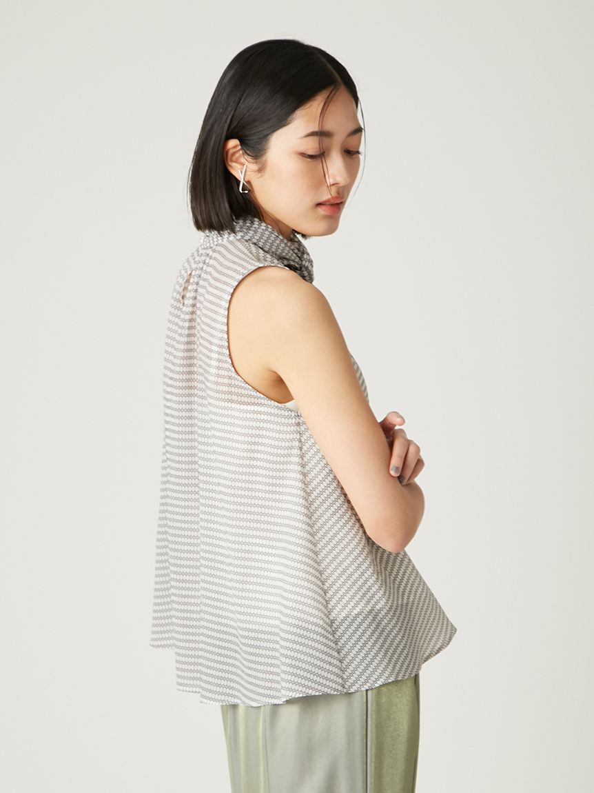 FRAY I.D「【限定カラー】シアーノースリボウタイブラウス」|シャツ・ブラウス|