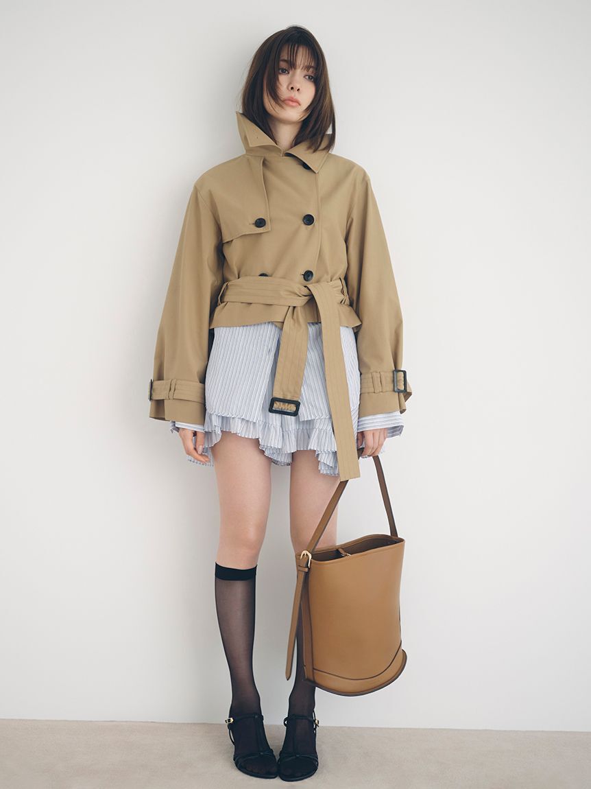 FRAY I.D「カーブラインバスケットバッグ」|ハンドバッグ|