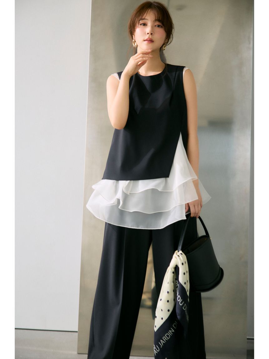 FRAY I.D「カーブラインミニバスケットバッグ」|ハンドバッグ|