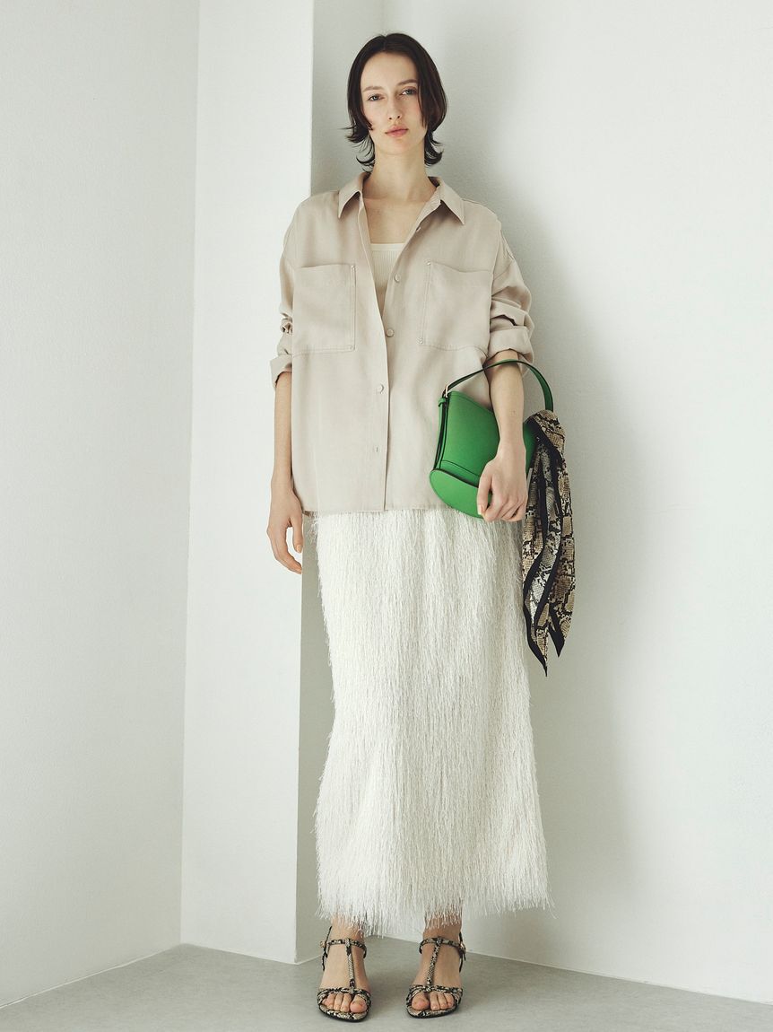 FRAY I.D「カーブラインミニバスケットバッグ」|ハンドバッグ|