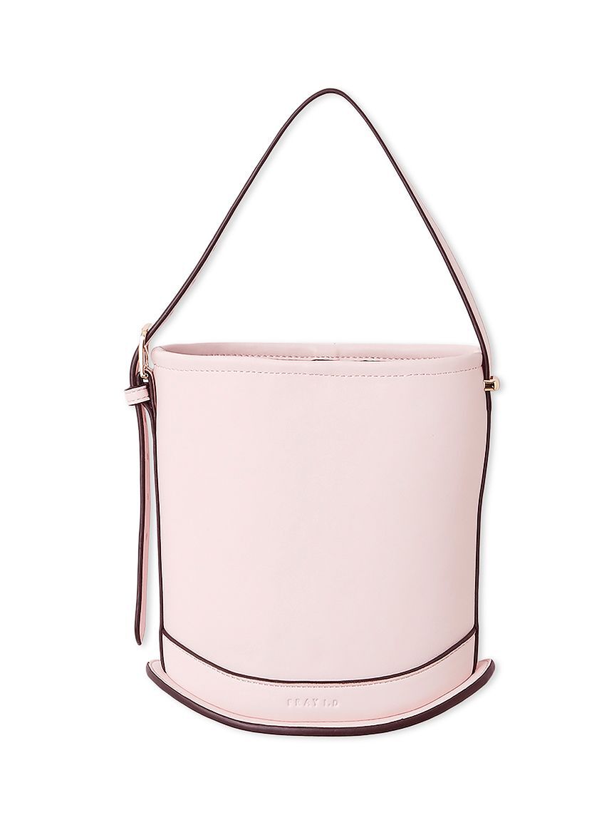 FRAY I.D「カーブラインミニバスケットバッグ」|ハンドバッグ|PNK