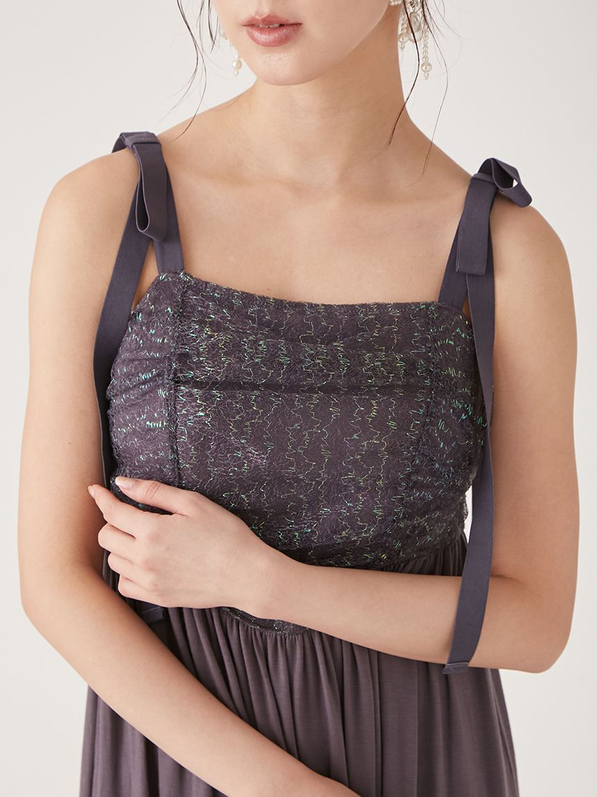 LILY BROWN Lingerie「【LILY BROWN Lingerie】ナイトブラドレス／トゥインクル」|インナー|