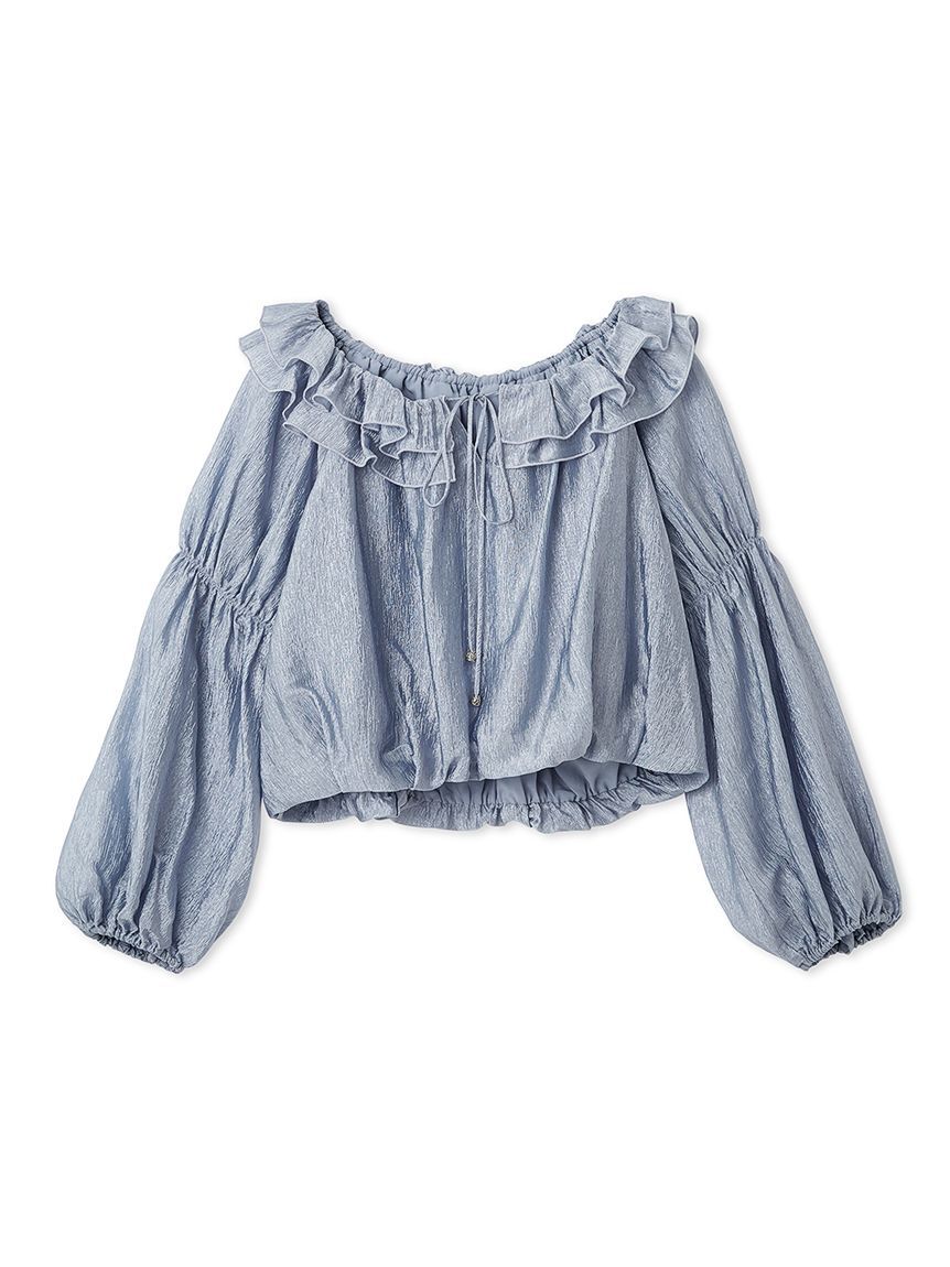 LILY BROWN「エアリーダブルフリルブラウス」|シャツ・ブラウス|