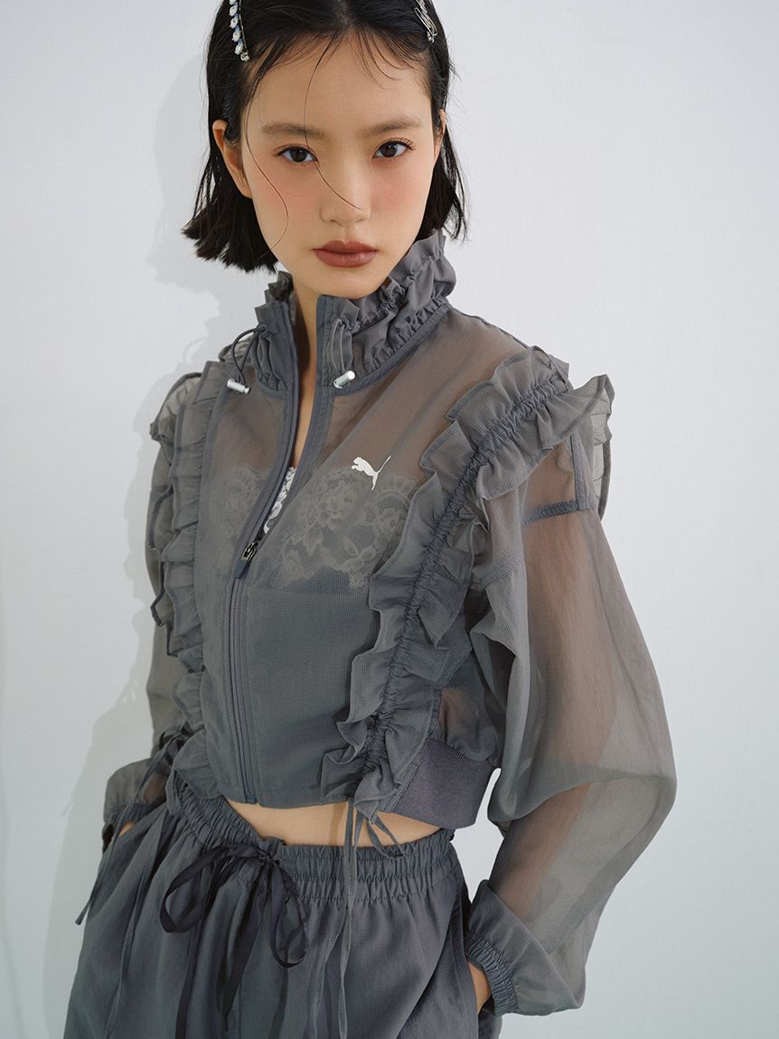 LILY BROWN Lingerie「【LILY BROWN Lingerie】バックシャンサテンストラップレスブラ」|インナー|