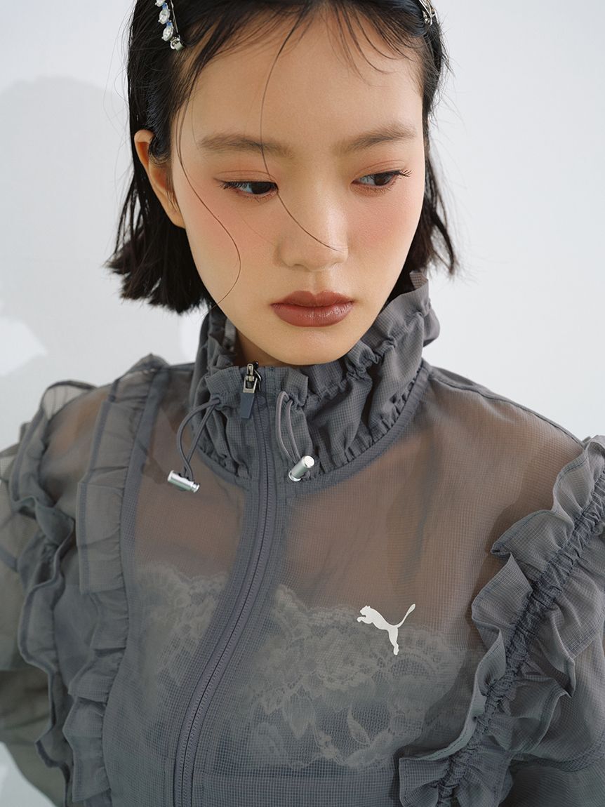 LILY BROWN Lingerie「【LILY BROWN Lingerie】バックシャンサテンストラップレスブラ」|インナー|