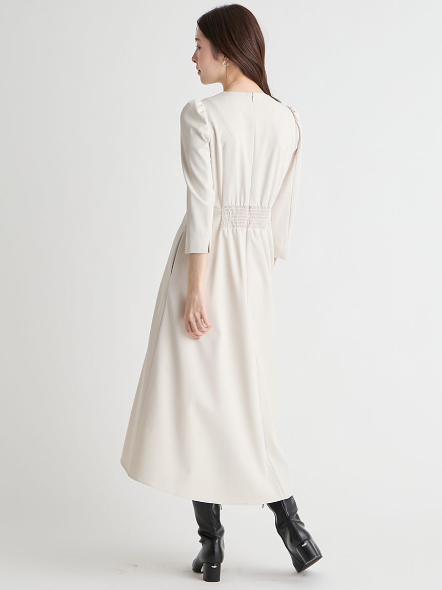 CELFORD「【洗える】トレンチデザインワンピース」|ワンピース|
