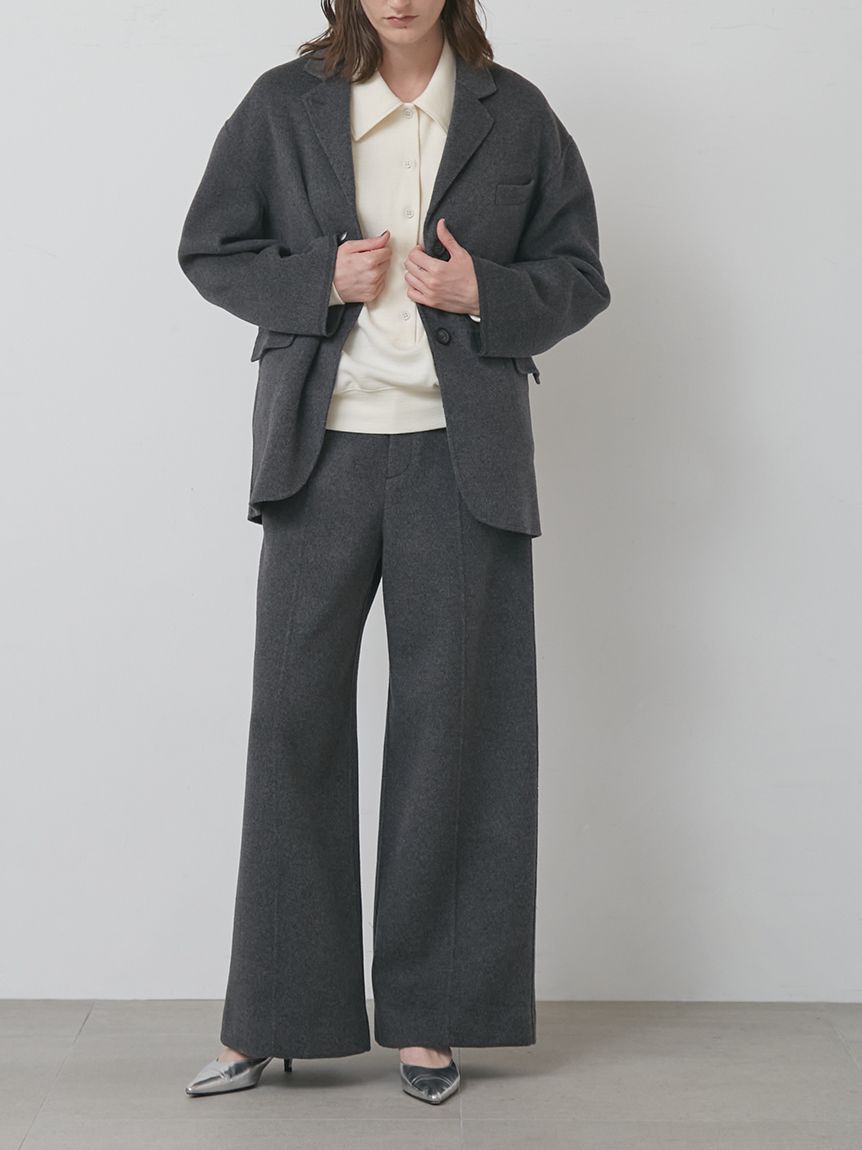 styling/「【セットアップ対応】ウールリバーワイドパンツ」|その他|