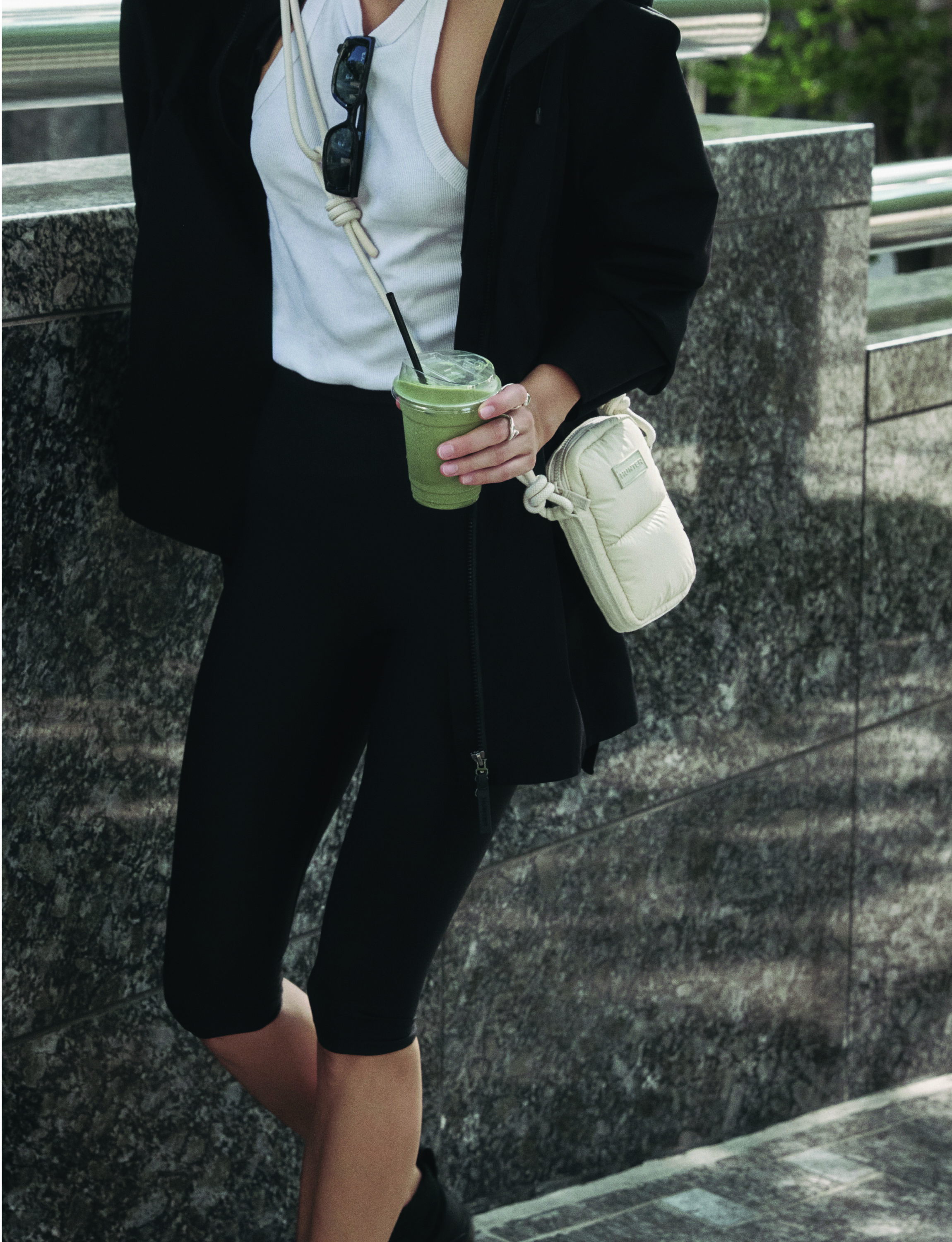 HUNTER「イントレピッド エクストラ パフド フォンポーチ」|ショルダー・メッセンジャー|