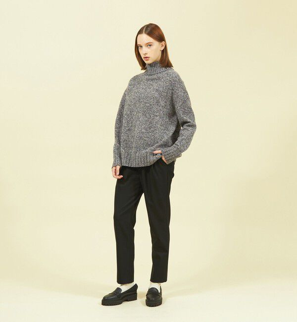 MACKINTOSH PHILOSOPHY「ブラッシュドライニングテーパードパンツ」|スラックス|