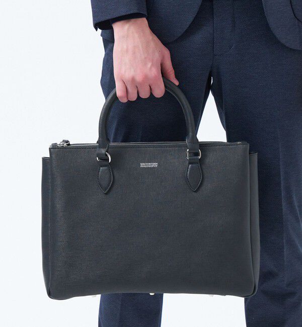 MACKINTOSH PHILOSOPHY「【25年春夏モデル】サフィアーノレザー ブリーフトート」|トートバッグ|