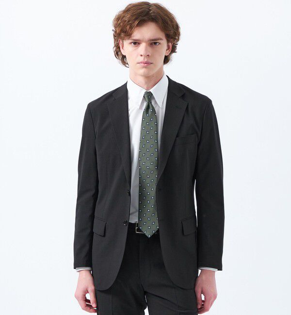 MACKINTOSH PHILOSOPHY「【WEB&一部店舗】強撚トロピカル ジャケット」|テーラードジャケット|ブラック