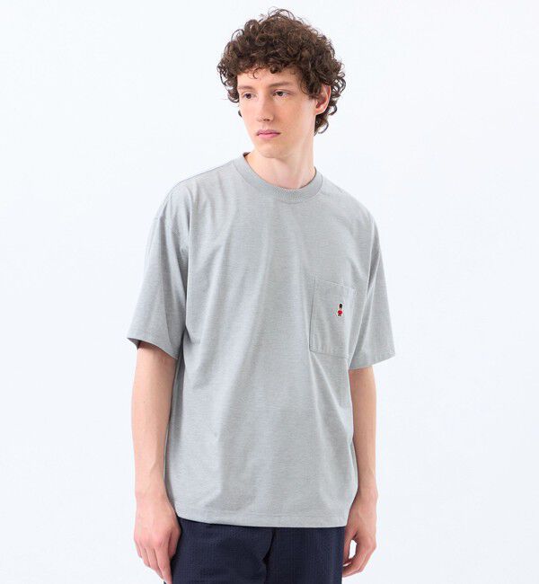 MACKINTOSH PHILOSOPHY「バッキンガムベア 度詰め天竺 スピンドルTシャツ」|Tシャツ・カットソー|チャコールグレー