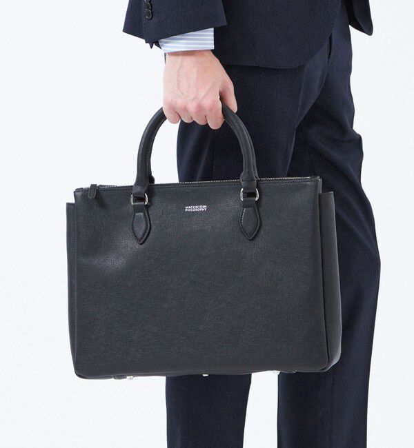 MACKINTOSH PHILOSOPHY「サフィアーノレザー ブリーフトート」|トートバッグ|