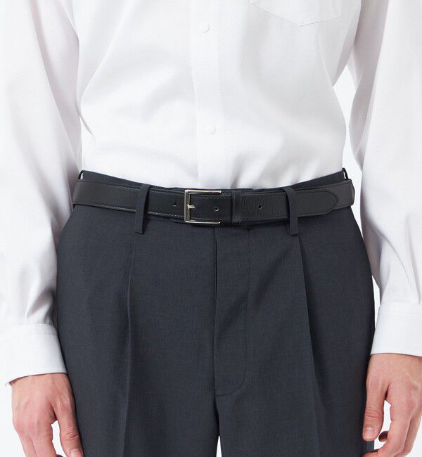 MACKINTOSH PHILOSOPHY「レザーメッシュコンビ ビジネスベルト」|ベルト|