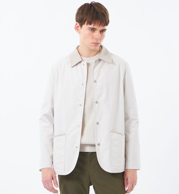 MACKINTOSH PHILOSOPHY「CORDURAR タイプライター　WARENFORD STUDS（ウァレンフォード スタッズ）」|ブルゾン・スタジャン|グレー