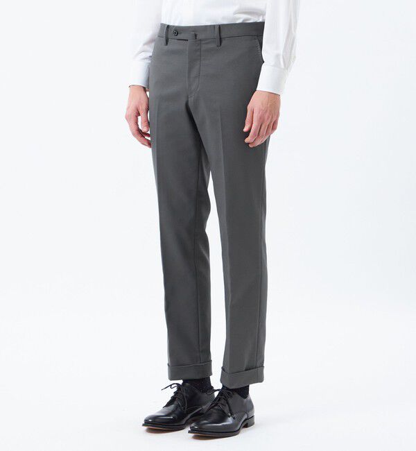 MACKINTOSH PHILOSOPHY「【2026春夏モデル】トロッター トラウザーズ#000（ナンバーゼロ）バーズアイストレッチ リサイクル」|スラックス|