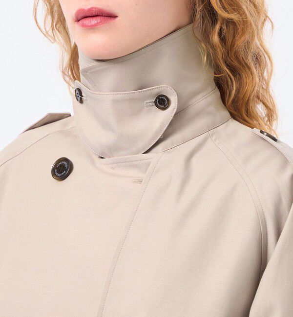 MACKINTOSH PHILOSOPHY「【WELBURY TRENCH SHORT(ウェルベリートレンチショート)】ライトギャバジン」|トレンチコート|