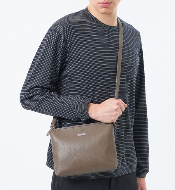 MACKINTOSH PHILOSOPHY「シンセティックシュリンクレザー 2WAYショルダーバッグ」|ショルダー・メッセンジャー|