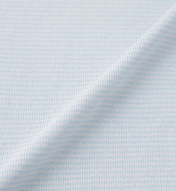 MACKINTOSH PHILOSOPHY「【LEE4月号/蛯原友里さん着用】Cleric Collar Knit ハーフスリーブ」|ニット・セーター|