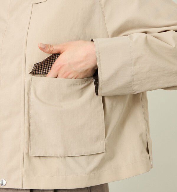 MACKINTOSH PHILOSOPHY「GREY LABEL【SOMERFORD SHORT(サマーフォード ショート)】ライトタフタ製」|ブルゾン・スタジャン|