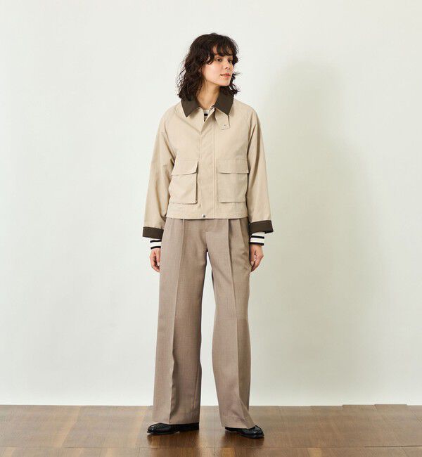 MACKINTOSH PHILOSOPHY「GREY LABEL【SOMERFORD SHORT(サマーフォード ショート)】ライトタフタ製」|ブルゾン・スタジャン|