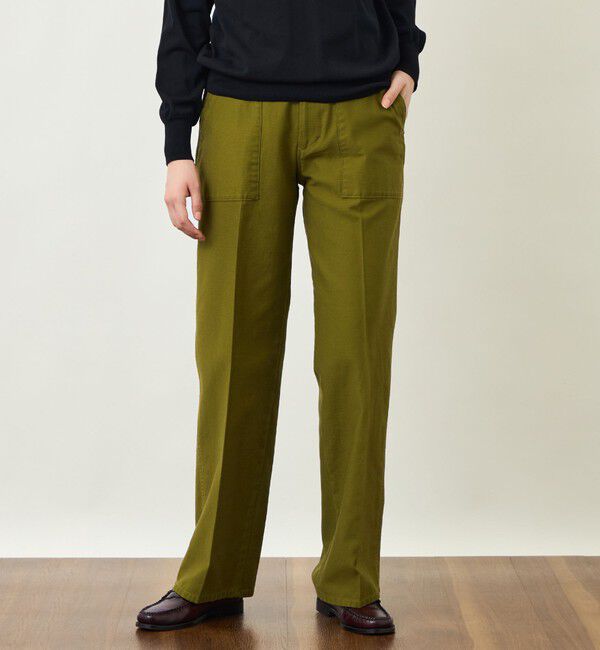 MACKINTOSH PHILOSOPHY「GREY LABEL サイドアジャストベイカーパンツ」|その他|グリーン