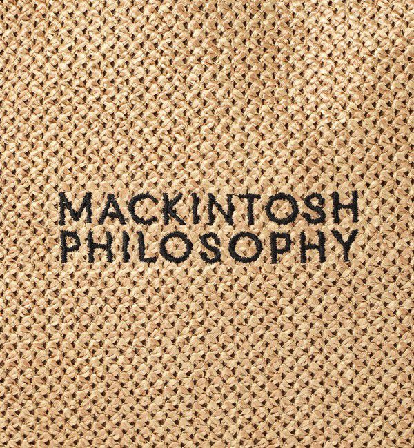 MACKINTOSH PHILOSOPHY「ロゴ刺しゅうサマートート」|トートバッグ|