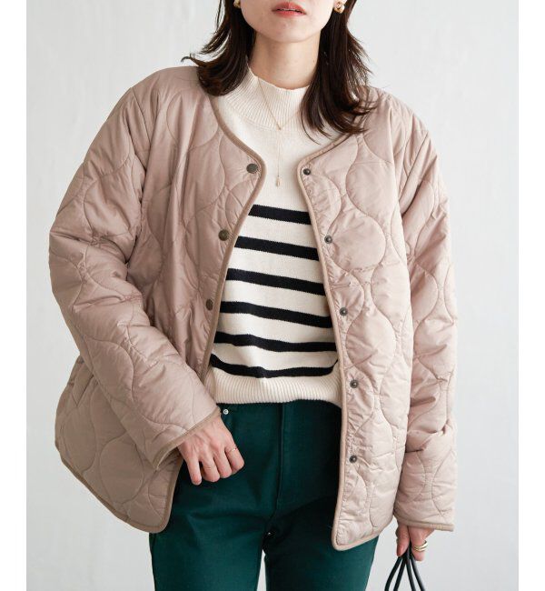 ikka「2WAYボアキルトブルゾン」|ブルゾン・スタジャン|