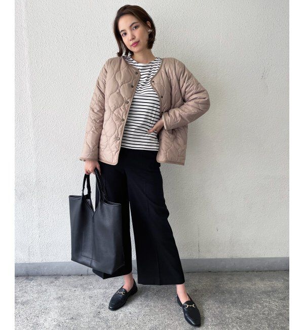 ikka「2WAYボアキルトブルゾン」|ブルゾン・スタジャン|