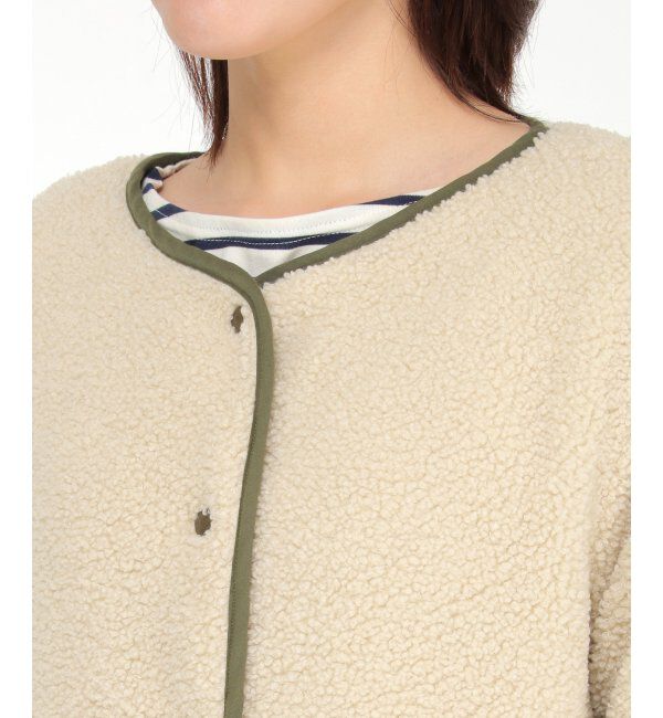 ikka「2WAYボアキルトブルゾン」|ブルゾン・スタジャン|