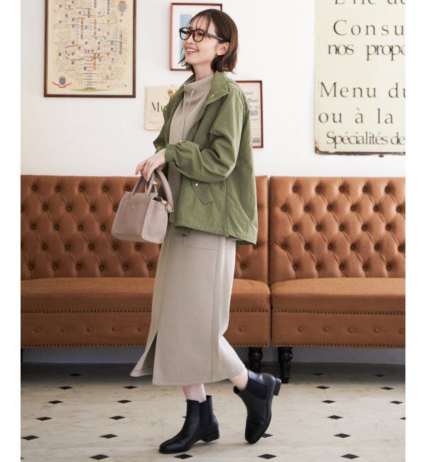 ikka「撥水裏付きマウンテンパーカー」|ブルゾン・スタジャン|