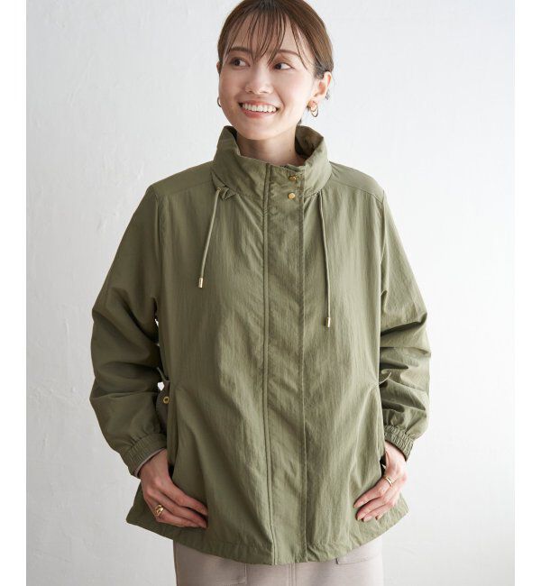 ikka「撥水裏付きマウンテンパーカー」|ブルゾン・スタジャン|