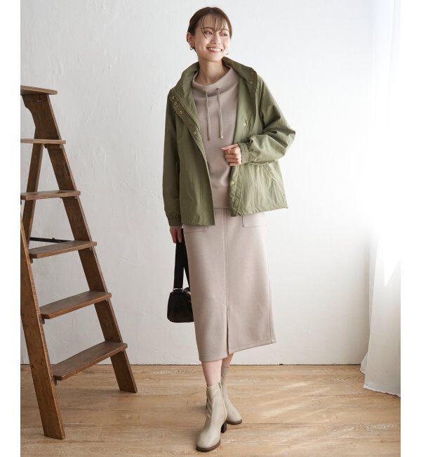 ikka「撥水裏付きマウンテンパーカー」|ブルゾン・スタジャン|