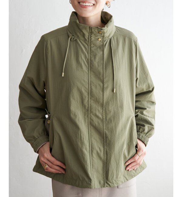 ikka「撥水裏付きマウンテンパーカー」|ブルゾン・スタジャン|