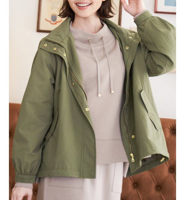 ikka「撥水裏付きマウンテンパーカー」|ブルゾン・スタジャン|