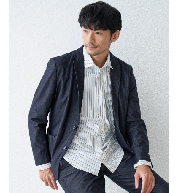 IKKA LOUNGE「GOKU楽ワークスイスカラーシャツ」|シャツ・ブラウス|