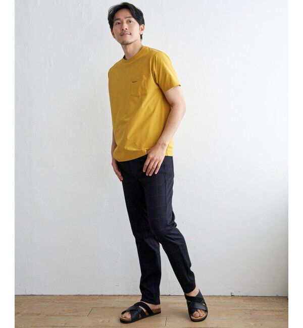 ikka「【接触冷感】速乾COOLポケットプリントTシャツ」|Tシャツ・カットソー|