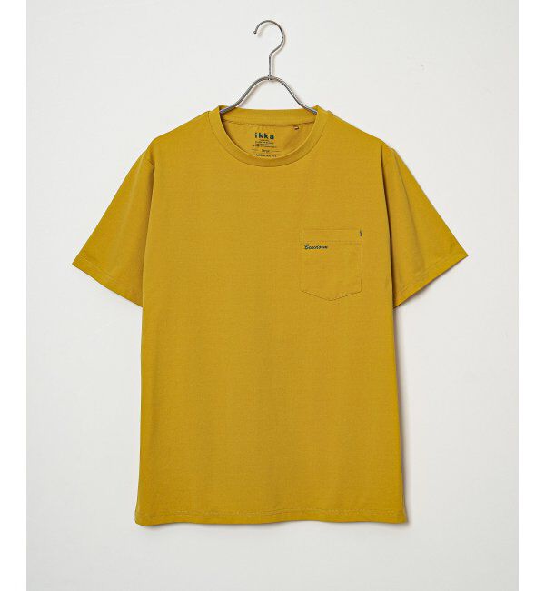 ikka「【接触冷感】速乾COOLポケットプリントTシャツ」|Tシャツ・カットソー|