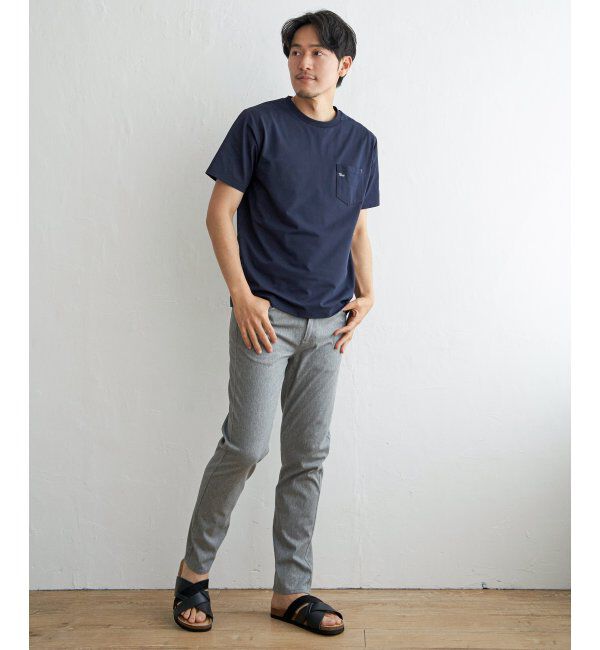 ikka「【接触冷感】速乾COOLポケットプリントTシャツ」|Tシャツ・カットソー|