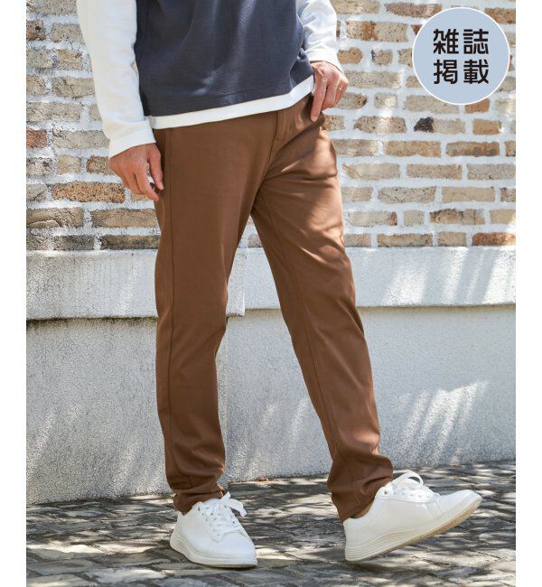 ikka「【雑誌MonoMax4月号掲載】GOKU楽パンツ EASY STRETCH 5ポケット」|その他|