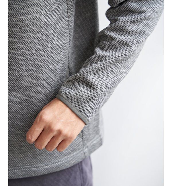 ikka「ウールライクニットハーフジッププルオーバー」|パーカー|