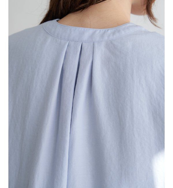 ikka「前後2WAYバンドカラーシャツ」|シャツ・ブラウス|