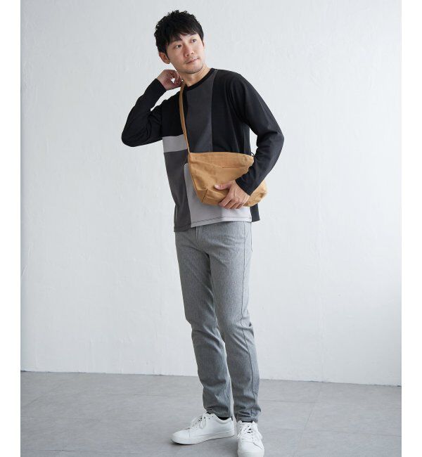 ikka「ブロックスポンチグラデロンＴ」|Tシャツ・カットソー|