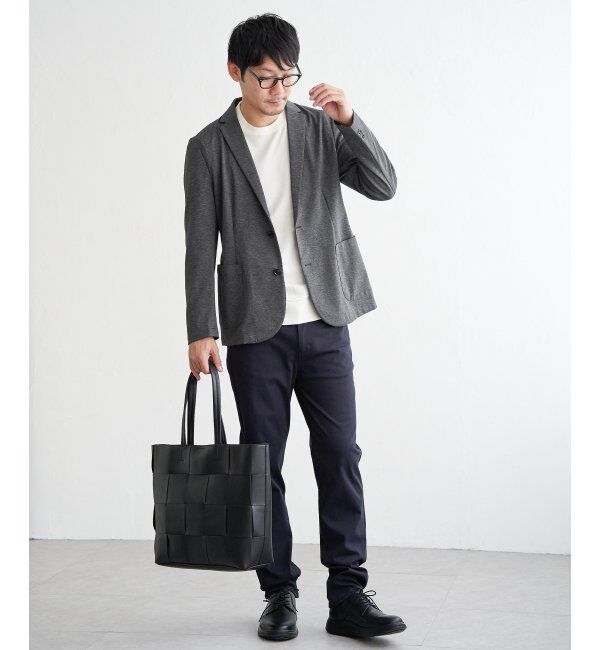 IKKA LOUNGE「GOKU楽ワークポンチジャケット」|テーラードジャケット|