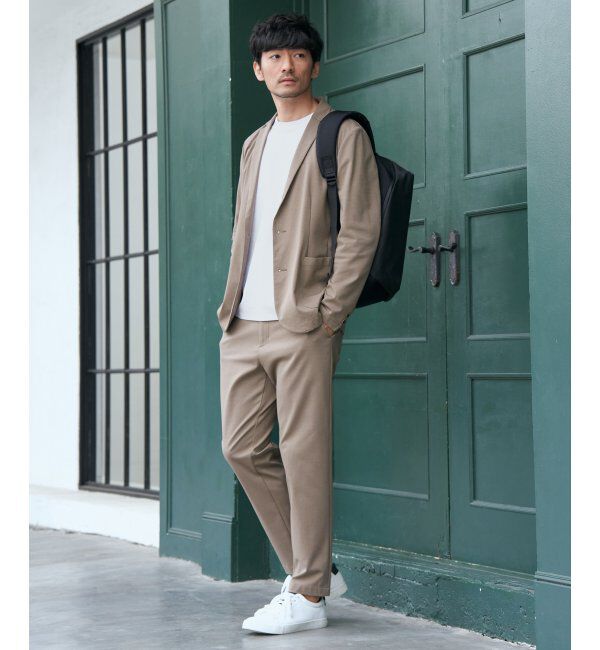 IKKA LOUNGE「GOKU楽ワークポンチジャケット」|テーラードジャケット|