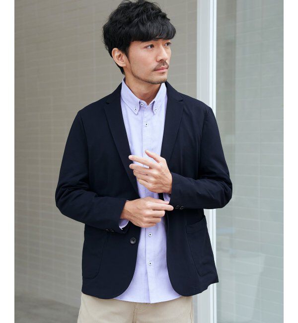 IKKA LOUNGE「GOKU楽ワークポンチジャケット」|テーラードジャケット|